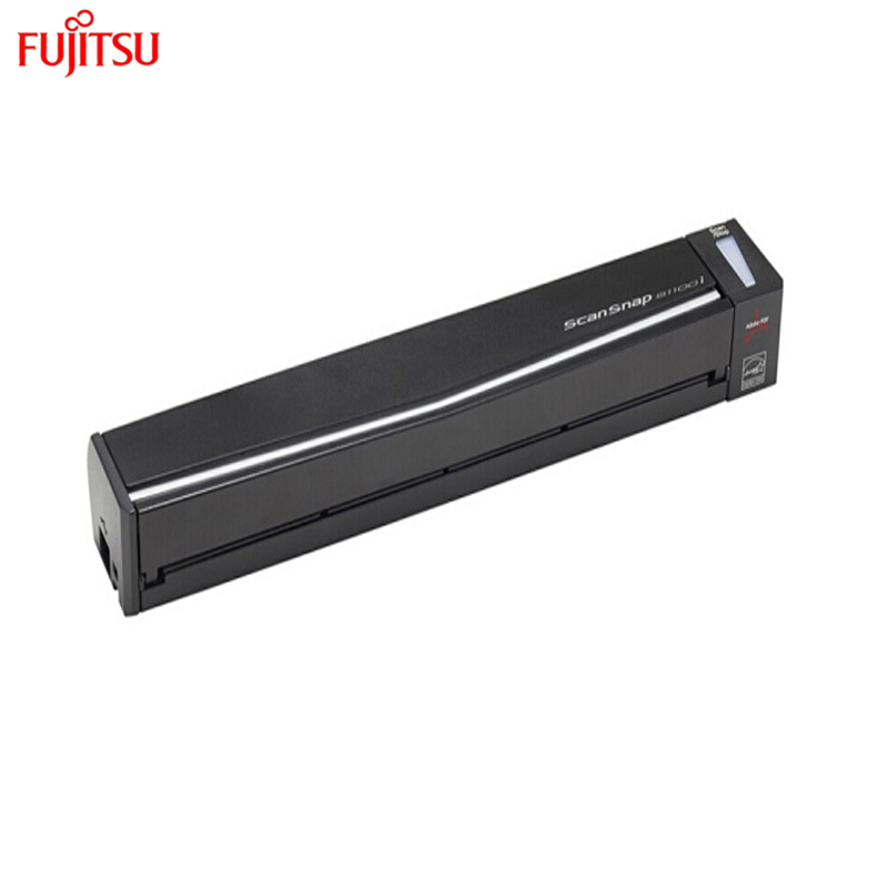 富士通（Fujitsu）原装正品S1100i扫描仪A4高清彩色单面便携自动WIFI无线传输扫描笔