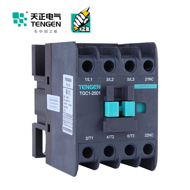 天正电气 TGC1-2501 380V 50Hz 3NO 1NC 3P 02010180078交流接触器