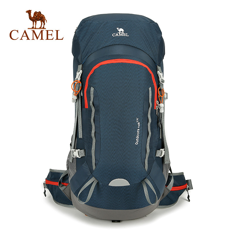 CAMEL骆驼户外登山包 35L男女款徒步登山出游背包双肩包