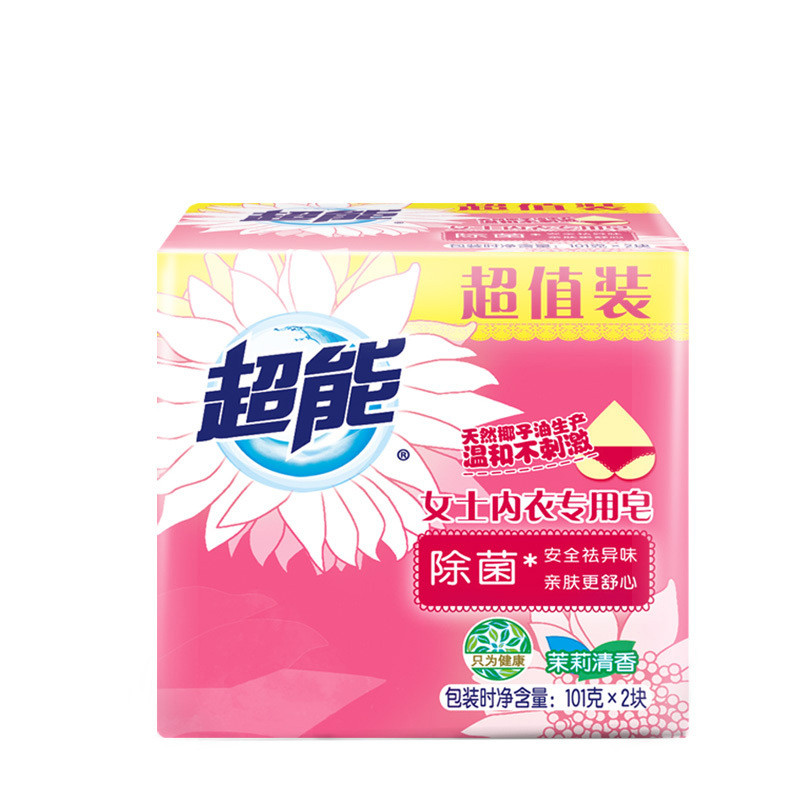 超能 女士 内衣专用皂 101g*2（单位 ：组）