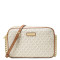 迈克·科尔斯(MICHAEL KORS ) Jet Set 欧美时尚 mk 字母印花 女包 单肩包手提包斜挎包 Vanilla香草色