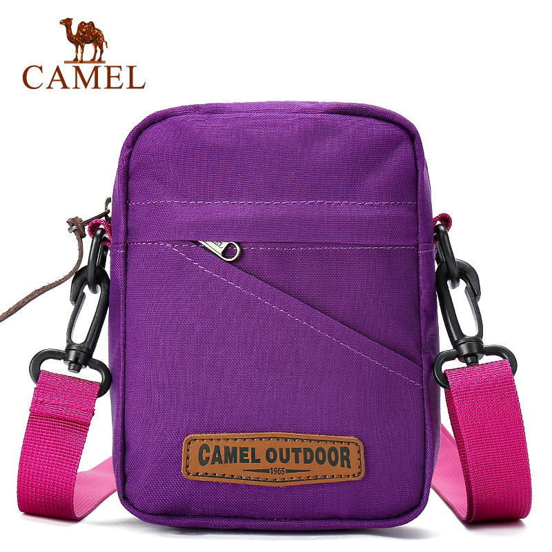 CAMEL骆驼户外挎包 1L男女通用斜挎包单肩包野营旅游休闲便携运动包包