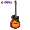雅马哈Yamaha A1M/AC1M /A1R/AC1R 41寸单板缺角电箱民谣木吉他 A3M-全单-日落色（电箱款）