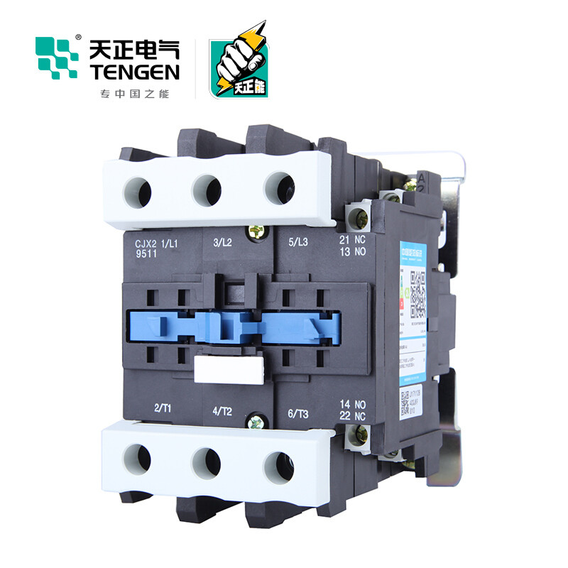 天正电气 CJX2 3NO 95A 50Hz 3P 02010070230 交流接触器