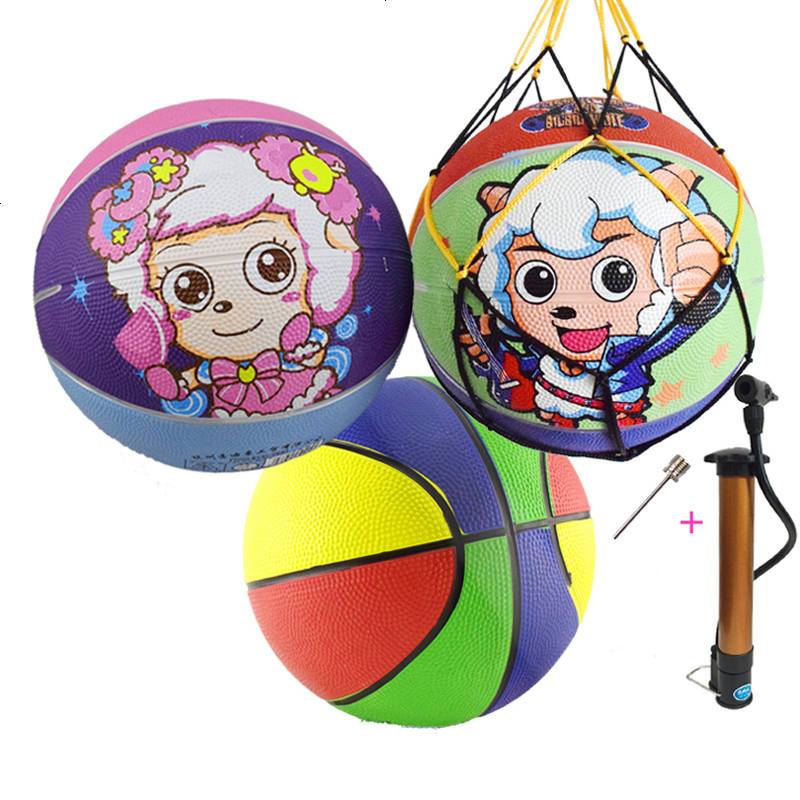 喜羊羊幼儿园用橡胶篮球小学生皮球5号儿童手拍拍球宝宝玩具球_167