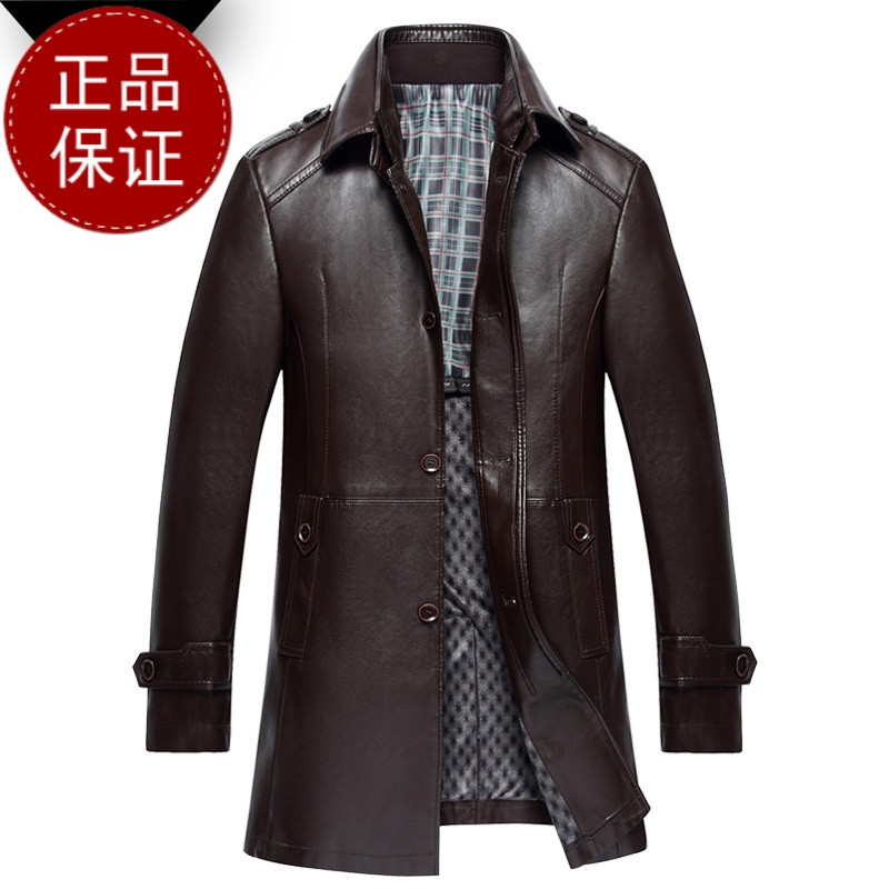 专柜正品冬款派克服男水貂内胆中长款皮毛一体整貂皮大衣皮草外套潮牌梦特娇九牧王金利来劲霸七匹狼整貂皮大衣皮草外套潮牌大码 99【水貂胆+银狐大毛领】 M/170