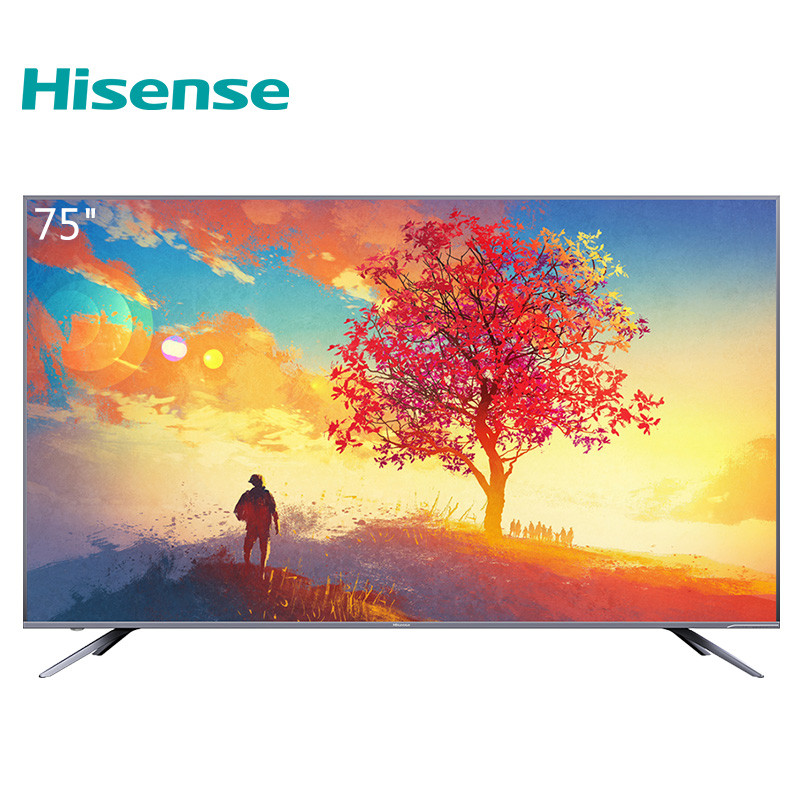 海信(Hisense)电视 HZ75E5A 75英寸 4K超高清HDR MEMC 全金属超薄机身 AI智能液晶平板电视机