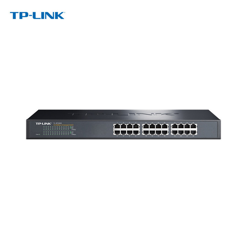 【精选】TP-LINK TL-SF1024S 24口百兆网络交换机