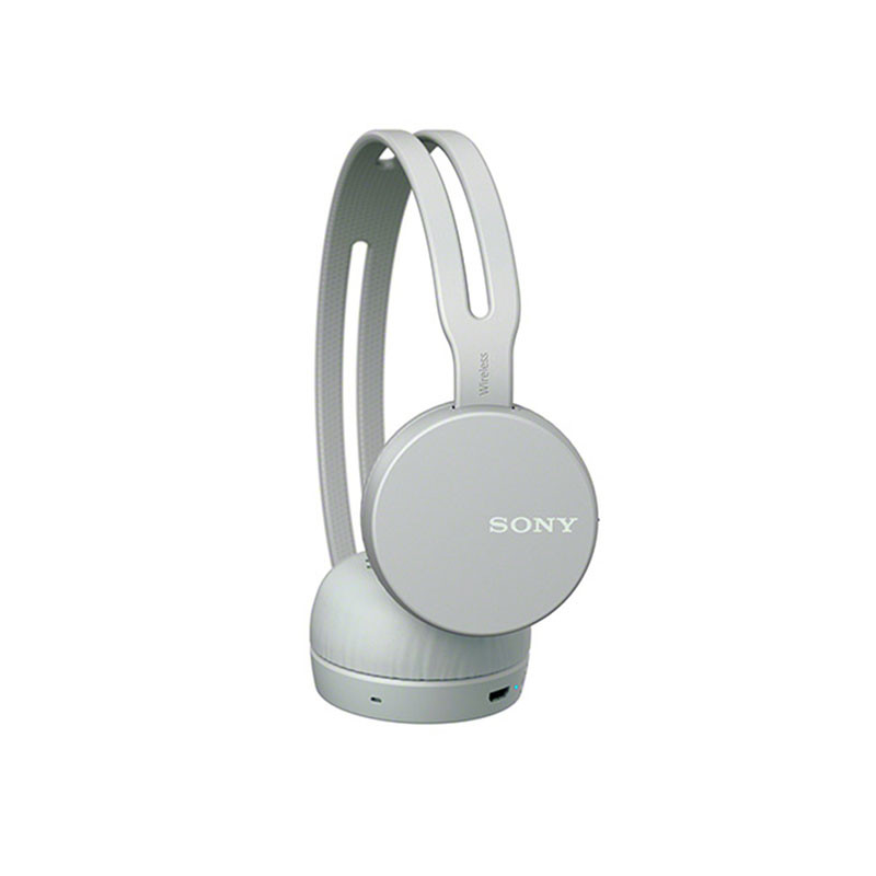 索尼SONY WH-CH400 无线蓝牙立体声头戴式耳机 灰色