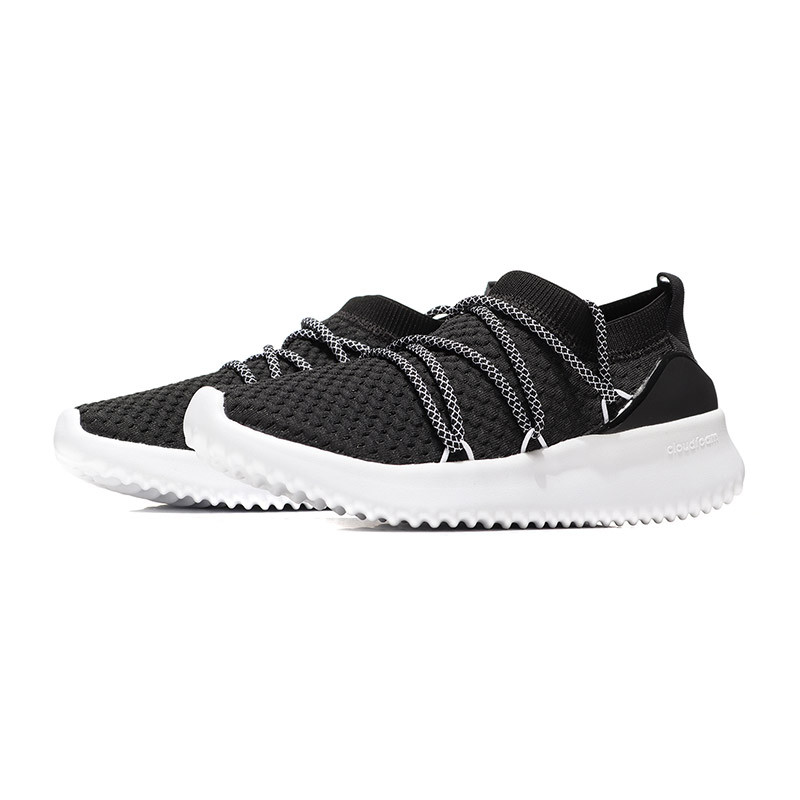 【自营】adidas阿迪达斯NEO女运动休闲鞋B96474 B96474碳黑+1号黑色 37码