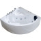 亚克力浴缸三角扇形小卫生间按摩冲浪浴缸家用嵌入式欧式浴盆池 0.9米冲浪＋恒温器配置 ≈1.3m