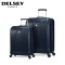 法国大使牌（Delsey）商务出行拉杆箱20/24/28英寸ABS旅行箱万向轮行李箱黑色男女448 20寸 蓝色