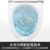 家用坐便器马桶抽水坐厕节水浴普通超漩虹吸陶瓷冲水座便器卫白色_5 默认颜色 400mm