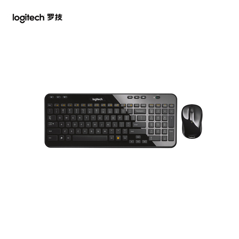 罗技（Logitech）MK365 无线键鼠套装 时尚键盘1