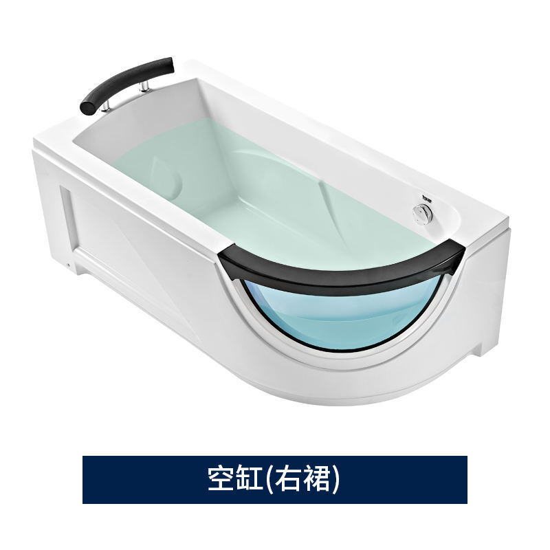 浴缸1.4米浴池浴缸独立恒温卫生间家用按摩小户型亚克力配置双人_9 颜色6 尺码9