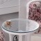 定制软玻璃圆桌PVC圆桌布防水透明桌垫圆形餐桌布台布磨砂水晶板_7 80圆 磨砂1.5