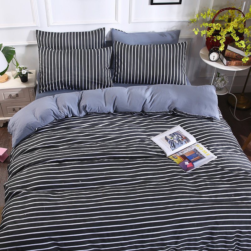 棉被套单件水洗棉床上用品单人200x230棉双人被罩1.5m1.8/2米 被套1.5x2.0m 欧欢乐国度