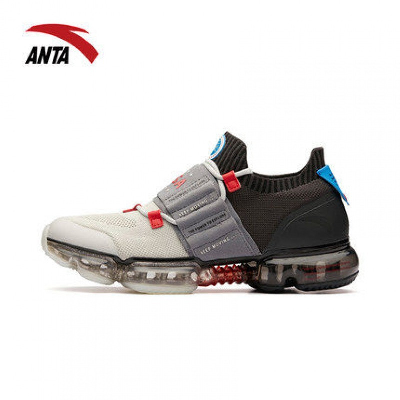 【预售11.20货】安踏漫威联名SEEED零界NASA男气垫跑鞋 -15白灰/碳灰/大学红 40.5