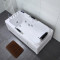 浴缸家用亚克力独立式按摩恒温加热冲浪1.2-1.7米小户型 右裙五件套浴缸（双裙边） ≈1.2m