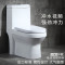 马桶家用卫生间陶瓷普通坐便器直冲墙排后排水座便器坑距250/350A款直冲墙排离地180M B款虹吸地排坑距350MM 默认尺寸
