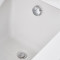 新款嵌入式浴缸家用亚克力浴缸小户型方形迷你普通浴缸浴池 ≈1.6M 空缸+花洒+下水器