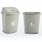 垃圾桶大号塑料材质方形底部加高加厚摇盖设计厨房家用垃圾桶_2_7 30L带盖果绿色