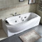 浴缸亚克力家用浴缸独立式浴缸小户型嵌入式1.4米-1.7米 冲浪浴缸 ≈1.4m