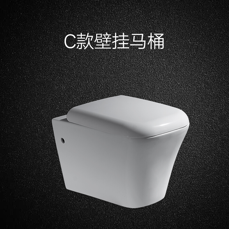 入墙式挂壁壁挂式马桶挂墙式座便隐藏水箱悬挂式挂便器墙排坐便器D款+水箱其他/other_3 C款单挂墙马桶 默认尺寸