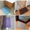 防滑垫慢回弹记忆绵地垫简约现代客厅地毯纯色厨房浴室卫生间吸水防滑垫垫_1_3 米色