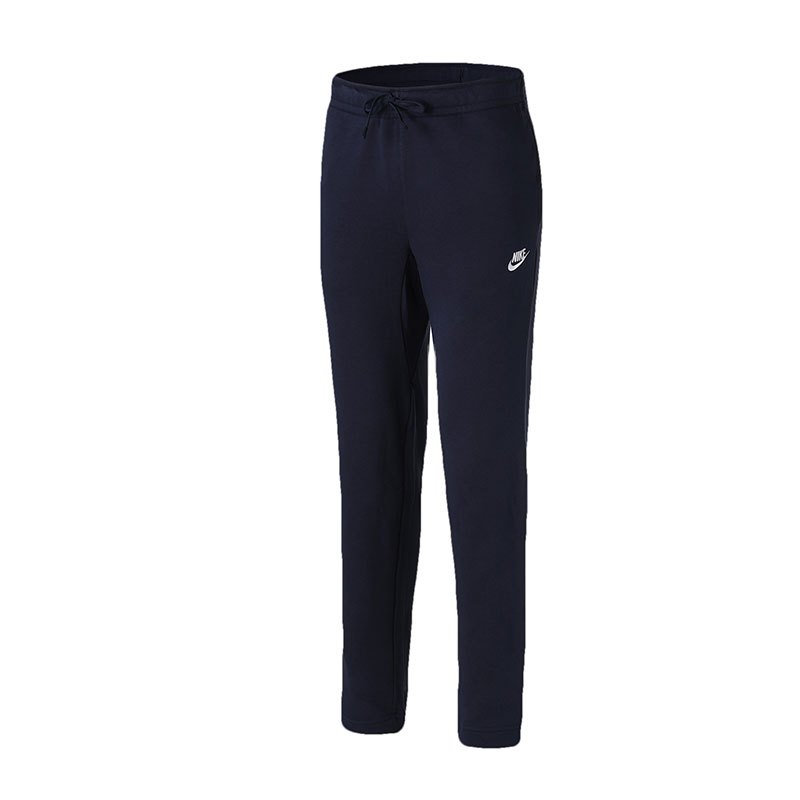 耐克NIKE 冬季 男子针织长裤 运动休闲宽松 长裤 804400 S 804400-451蓝黑蓝+白