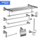 箭牌卫浴（ARROW） 304不锈钢毛巾架浴室挂件套装 卫生间置物架五金挂件套装 标配 E4款-五件套