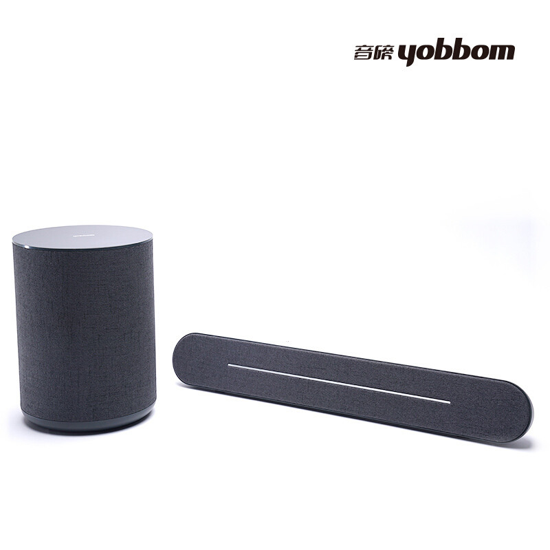 音磅（YOBBOM）电视音响 家庭影院S60 智能音响低音炮 多媒体无线蓝牙wifi音箱KTV音响