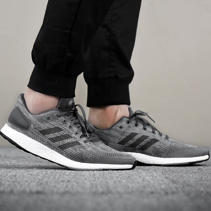 阿迪达斯（adidas）运动男女轻便透气缓震PureBOOST休闲跑步鞋BB6291 BB6290（中性） 11（46码）