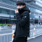 歌爱妮青年2018休闲男士加厚保暖冬装羽绒服男外套拉链短款羽绒棉大码潮