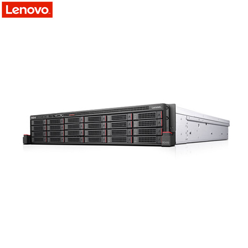 联想(ThinkSystem)RD450 机架式服务器（2*E5-2609V4 64G 3*600G DVD 导轨）