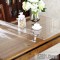 软玻璃PVC透明胶垫桌布防水防烫防油免洗餐桌垫水晶板塑料茶几垫_6 40*60cm(2个装) 透明1.5