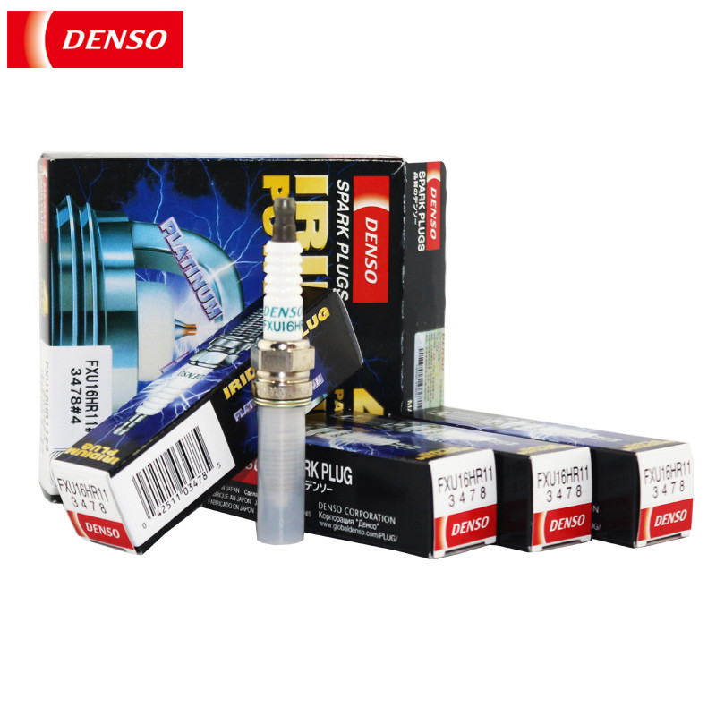 电装（DENSO）双铱金·火花塞FXU16HR11适用于雅阁/悦动/I30/福瑞迪/索兰托（单支装）