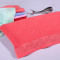 枕巾一对单人正版现货学生纯棉素色加厚枕巾一对装_2 默认尺寸 粉红色