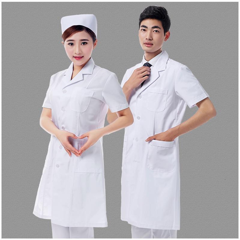 裴佳男医生白大褂实验服理疗师服装皮肤管理工作服实习医生女医生服装