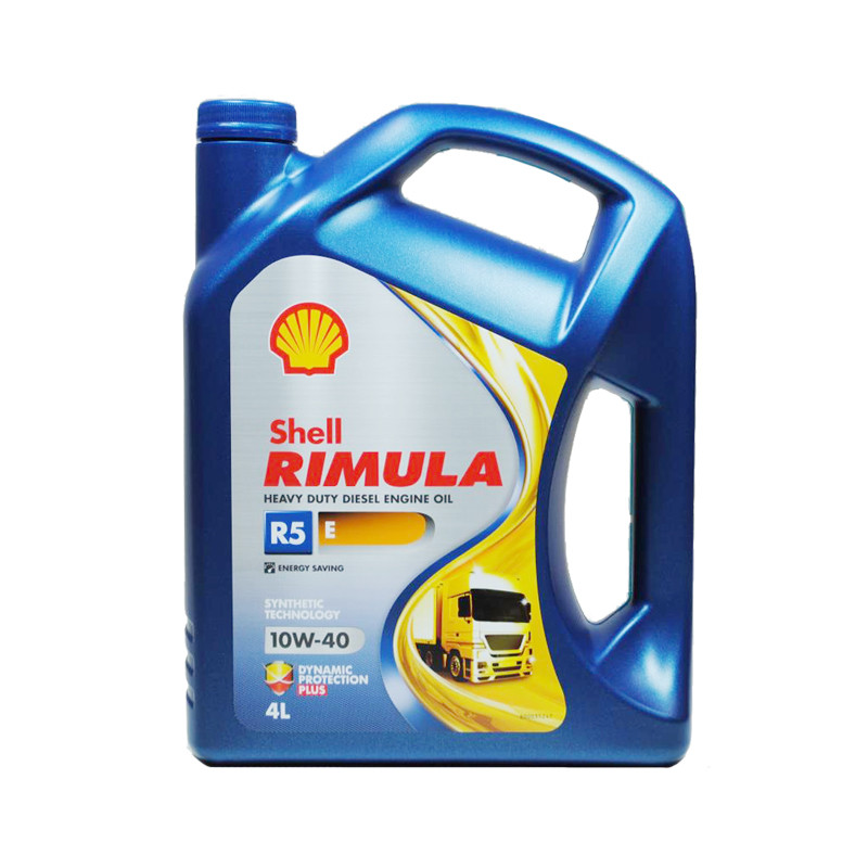 壳牌（Shell）合成柴机油 劲霸Rimula R5 E 10W-40 4L 欧洲原装进口