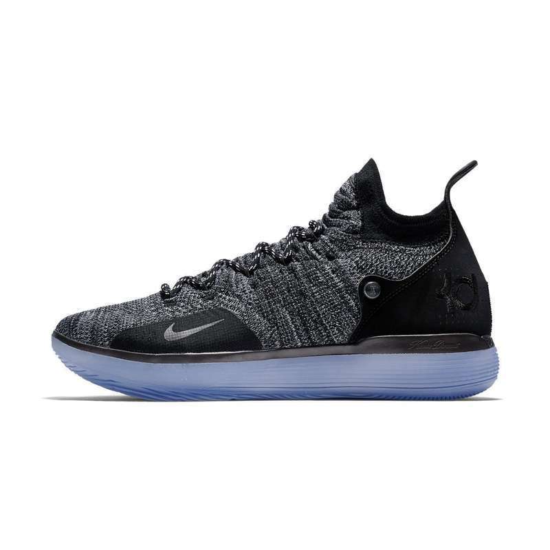 NIKE耐克男鞋 2018秋季新款运动鞋KD11 杜兰特11代 黑白奥利奥首发篮球鞋 AO2605-001 黑色AO2605-004 42码