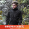 探路者（TOREAD）户外男女三合一套绒冲锋衣外套TAWE91603 L TAWE91603-G01X黑色男