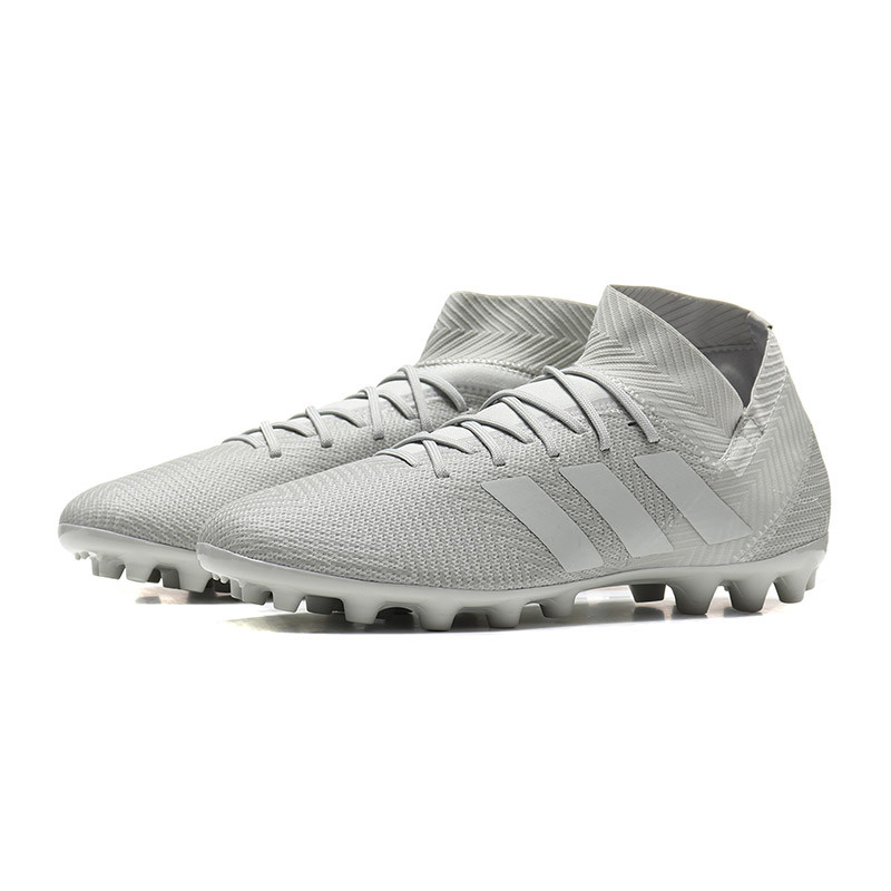adidas阿迪达斯男子足球鞋NEMEZIZ TANGO 18.4 TF运动鞋DB2264 40.5码 D97849银灰