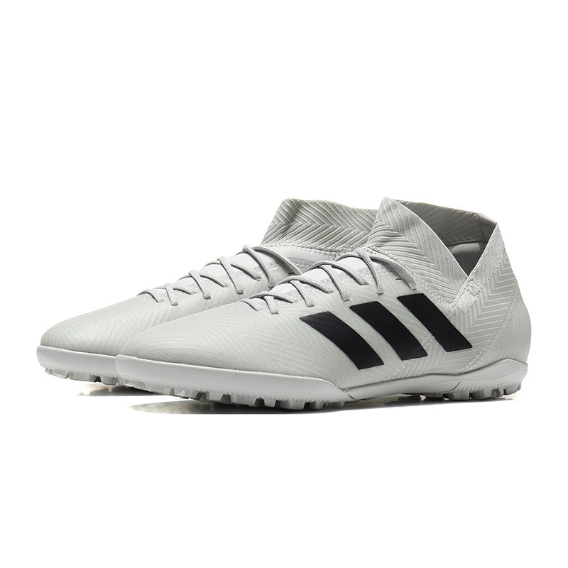 adidas男鞋足球鞋款梅西TANGO .3 TF钉比赛训练运动鞋DB2212 DB2212银灰+黑色 44.5码
