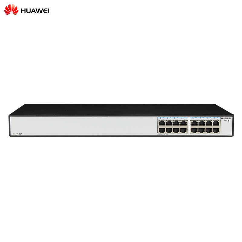 华为（HUAWEI）S1700-16R-AC 16口百兆非网管交换机