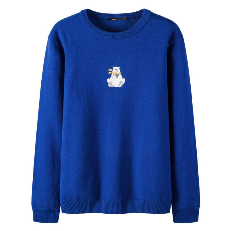 Semir森马针织衫19088071401 180/96A/XL 中国蓝8500