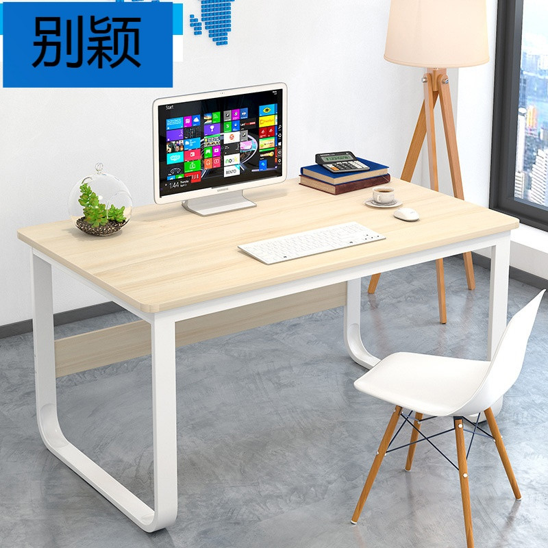 别颖电脑台式桌家用办公小桌子简约多用经济型现代简易书桌学生写字台 100x60枫樱木