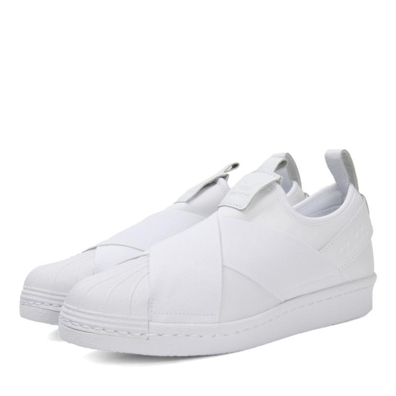 adidas阿迪三叶新款中性SUPERSTAR经典贝壳头系列休闲鞋BZ0111 白 42.5码