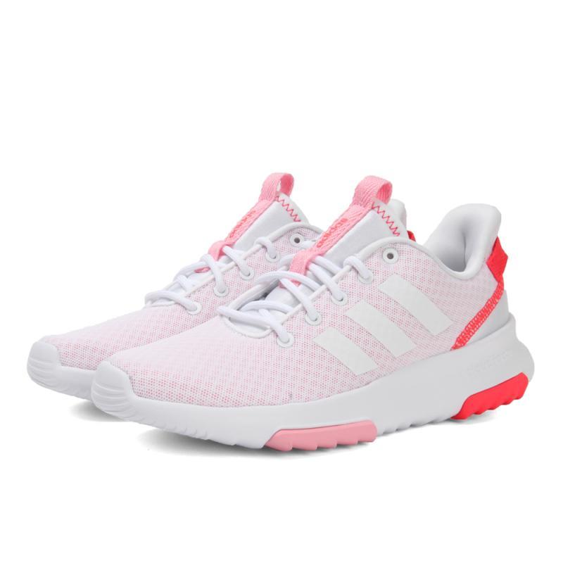 adidasneo阿迪休闲2018女子CFRACERTR休闲鞋DB0595_2 亮白/红 37码