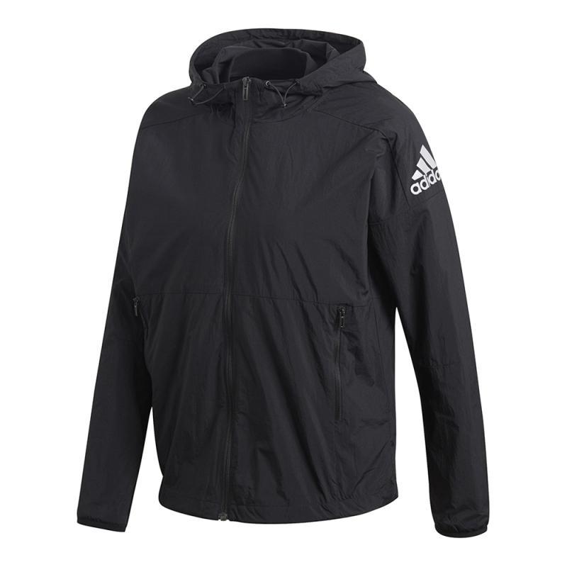 adidas阿迪达斯2018女子WId2in1Jkt针织外套_1 S 黑